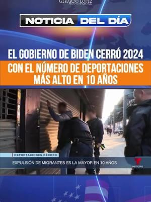 Biden cierra el año con el mayor número de deportaciones de los últimos 10 años y se espera que esta situación continúe ya que el próximo gobierno ya ha señalado que continuará con ellas .  Miles de arriesgan a ingresar de manera irregular por la frontera y las autoridades en este momento están siendo totalmente estrictas , la gran mayoría de personas que se comunican con nosotros nos informas que fueron devueltas de manera inmediata a México , aún teniendo solicitudes de asilo.  Por otra parte continúan las citas de CBP one , y Si hay personas que estás ingresando a través de esta aplicación , pero el tiempo se acaba . ¿Tú esperas por cita de CBP one también ?  ¿Qué opinas de esta situación ? Crees que habrá algún programa alterno para quienes están esperando ? #cbpone #frontera #asilo #ayudainmigrante #vivirenusa #residencia #tps #ciudadania #parole #paroles #asilopolitico