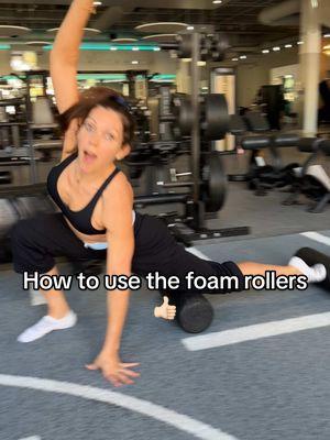 I think I’m doing it right….  #foamrollers #myofascialrelease #gymday #GymLife #lol