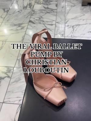 She’s a stunner #christianlouboutin #louboutin #ballet #balletheels #pointe #pointepumps #designershoes #designerfashion #luxuryfashion #redbottoms 