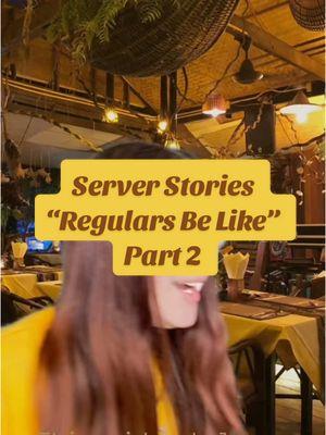 Server Stories - “Regulars Be Like” - Part 2| #customerservice #karen #karenskit #karenstories #customersbelike #entitledcustomers #crazykarens #customerservicelife #serverlife #serverskit #serverproblems #faithb6770 #faithbryant6770 