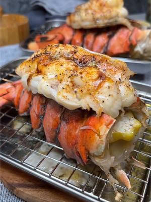 Broiled Lobster Tails Recipe! You will not believe how quick and super easy Broiled Lobster Tails are to prepare. Keep in mind, this is more of a “how-to” or “step-by-step,” rather than a recipe. It’s all about technique. You be the judge on how much, or how little, butter as you want use! These lobster tails are a great addition to your Feast of the Seven Fishes menu on Christmas Eve! #lobster #lobstertail #lobstertok #seafood #foodtiktok #EasyRecipe #quickrecipes #feastofthesevenfishes 