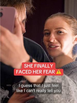 She finally faced her BIGGEST fear! ⚠️⁣ #julienblanc #julienhimself #faceyourfears #faceyourfear #bereal #beauthentic #authenticity #peoplepleaser #peoplepleasing #anxiety #socialanxiety #selfrespect #boundaries #speakyourtruth #anxietyrelief #anxietyawareness 