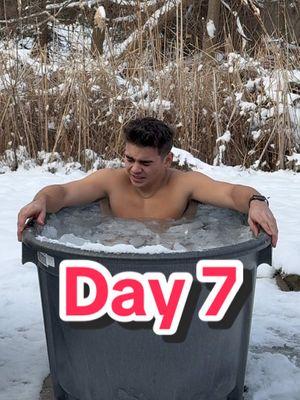 Day 7 | ice bath🧊  | #icebath #motivation #coldplung #buffalobills #fypシ゚viral #tgadd157 