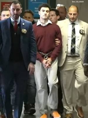 BREAKING: The suspect in the fatal shooting of UnitedHealthcare CEO Brian Thompson, Luigi Mangione, was escorted into Manhattan court for his arraignment. Mangione pleaded not guilty to 11 charges, including first-degree murder in furtherance of terrorism. #mangione #unitedhealthcare #crime #news #abcnews