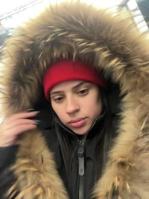 Yeah I’m over it lmfao i see why my daughter hates it now #fyp #fy #cold #winter #mackage #nyc #december #2024 