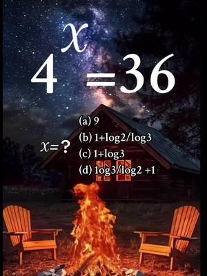 Find x in the equation 4^x=36 #mentalmath #mathteacher #mathchallenge #mathtutorial #algebra 