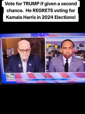 #CapCut Stephen A Smith says he regrets voting for Kamala Harris then says that he might vote for Donald Trump if given a second chance. #stephen #stephensmith #kamala #kamalaharris #trump #donaldtrump #politics #maga #democracy #republican #trumpet #news #biden