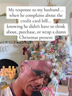 #whatcanisay #yourwelcome #therock #MomsofTikTok #momlife #brutallyhonest #trending #jokingnotjoking #sorrynotsorry #christmasmagic #christmasmagic #thankyourmom #moms #thankyourwife #husbandwife #Meme #MemeCut #memenatal 