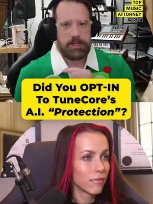 Did you OPT-IN to TuneCore's A.I. "protection"? Benn Jordan weighs-in with yours truly, find the full clip on Top Music Attorney YouTube! @theflashbulb #topmusicattorney #bennjordan #intellectualpropertylaw #intellectualpropertyrights #intellectualpropertylawyer #intellectualproperty #TuneCore #ai #artificialintelligence #aimusic #aiinmusic #musicbusiness #musiclaw #entertainmentattorney #musicattorney