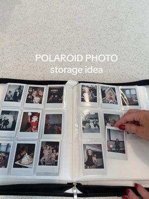 Mini polaroid photo storage idea📷Find this in my amazon pinned! We cherish this tradition year after year and it’s great looking back on all the memories in one place! • Even if you don’t do the advent calendar, this little book is so affordable & great to have on hand if you use the mini polaroid camera in general! • My pajama set is from @nuudsofficial 🤎 • #adventcalendar #familytraditions #polaroidcamera #giftidea #memorykeeping #storageideas #organizedhome #familyof4 #amazonfinds #amazonfavorites #amazonmusthaves #momoftwo #scrapbook #photobook