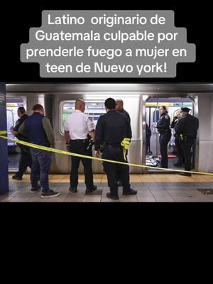 Latino detenido por sospecha de quemar a mujer que viajaba en un tren en #nuevayork #noticias #noticiastiktok #latino #injusticia #ultimahora #lamentable #guatemala #centroamerica #estadosunidos🇺🇸 #fypシ゚viral #informate #important #fypシ゚viral #paratiiiiiiiiiiiiiiiiiiiiiiiiiiiiiii #viral #lamentablemente #violencia 