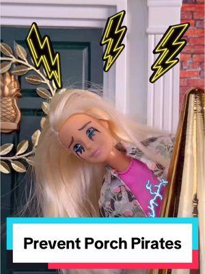 No more stolen Amazon boxes! Crying doll created by @rolliedolls  #barbietiktok #barbietok #nottoday #girlbye #theftprevention #amazon #mayihelpyou 