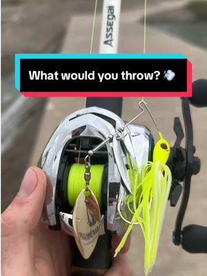 What do you throw on windy days? #wind #bassfishing #kastkinghunter #kastking #assegairods #ireel2 #spinnerbait  🎥 @Hunterdubs.fwtx 