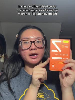 @ZitSticka did great last time for my cystic pimple, so i just had to use it again when i found ANOTHER ONE 👏🏼 #zitsticka #microneedlepatches #microdartpatch #pimplepatch #pimplepatchpeel #pimplepatchremoval #patchpeel #beforeandafter #salicylicacid #teatree #acnebreakouts #acneskin #acneproneskin #oilyskin #texturedskin #hormonalacne #acneawareness #acnejourney #acnecommunity #foryou #fypage #asian #filipino #newyork 