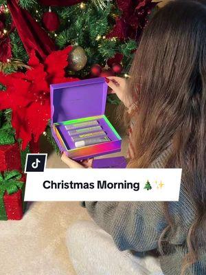 POV: You wake up on Christmas morning and find the ultimate gift sets under the tree 🎄✨  Wonderskin gift sets are like no other 💜✨ 😍🎁 #Wonderskin #giftset #xmasmorning #presents #HolidayGoals #GiftSetGlow