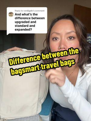 Replying to @randigale here are the differences between the standard and the upgraded version! The expanded is on the way to my house so I can show you that one soon! #mademyyear  #traveltips #travelessentials #travelhacks #traveltipsandhacks 