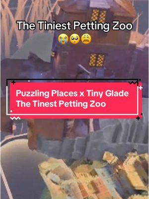 What is the science behind small things equals super cute? A lion? Cute. A little lion? Way cuter. I don’t get it. #VRGaming #vr #VirtualReality #vrchallenge #vrcollab #metaquest #metaquest3 #mixedreality #puzzlingplaces #puzzlingplacesvr #tinyglade 