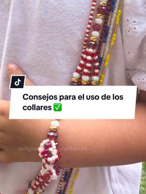 ¡Si tienes collares de santería, esto es clave!   1. Nunca los uses en fiestas o lugares de excesos, son para protegerte, no para adornarte.   2. Si te sientes agotado espiritualmente, úsalos como refugio para buscar guía de los Orishas. 🙏   3. Consulta siempre a tu padrino/madrina sobre su cuidado.   Los collares son herramientas sagradas, ¡cuídalos con respeto! 🕊️ Bendiciones. ✨ #collares #santeria #california #eeuu #santero #babalawo #orula #elegua #obatala #oshun #yemaya #shango #yoruba #ifa 