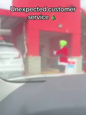 #thegrinch at a carwash in #rockwall #customersmostloved 