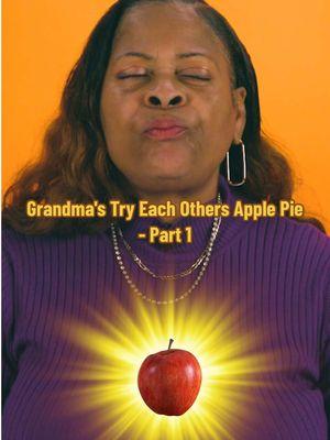 Grandmas being wholesome and enjoying some apple pie 🥧 🥰 #Applepie #apples #grandmas #foodswap #competition #foodshow #cooking #applepierecipe #christmas #holidayrecipes #christmasdesserts #grandmastry #grandmastryeachothers #blackfood #blackculture #cocoabutter 