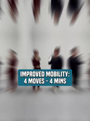 Improved Mobility: 4 Moves in 4 Minutes ⌛🏃 Want to improve your flexibility & mobility in just a few minutes a day? Follow for quick exercises to improve your mobility and technique! #dance #dancetips #flexibility #strengthtraining #flexibilitytraining #godfreymethod #dancetutorials #danceeducation #danceinstructor #danceclass #dancerslife #dancergoals #dancetechnique #dancelove #dancetraining #stretchingfordancers #strongdancers #dancefitness #dancerflexibility #dancemotivation #danceteachersofinstagram #flexibilitytips #strengthandcontrol #dancemoves #dancetutorial #danceworkout #danceprogress #improveyourdance #dancelessons #dancestudio