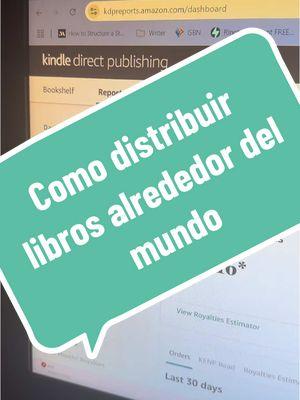 Replying to @Nissi ST para vender mi libro uso amazon KDP y distribuye los libros en todos los amazon alrededor del mundo. Y utilizo Ingram Sparks para las tiendas, biblioteca, retail store, ebooks, alrededor del mundo. #consejosparaescritores 