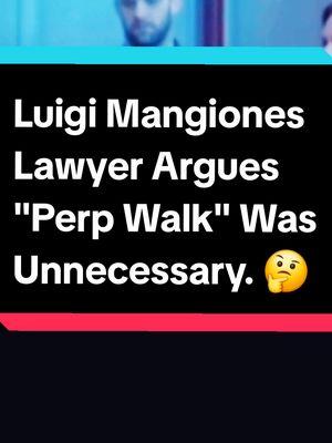 #luigimangione  #luigi  #perpwalk  #staged  #toomuch  #overthetop  #point  #made  #🤔  #court  #122324  #today  #news  #latest  #lawyer  #argues  #that  #hes  #not  #being  #treated  #fairly  #law  #fairtrial  #thelaw  #wow  #maddness  #chaos  #craziness  #toomuch  #whatamess  #pleadsnotguilty  #tbc #☮️ #⚖️ 