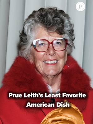 For nearly six decades, Prue Leith has devoted her life to doing meaningful, memorable work in and around the kitchen. Beyond the GBBO tent, Leith is a British culinary legend who has made her mark as a restaurateur and author of many cookbooks. And we love her even though she has one of the hottest food takes out there on a very beloved food.⁠ #hottake #peanutbutter #gbbo #prueleith #celebrity #americanfood