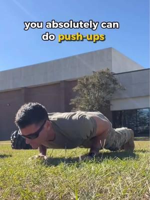 You absolutely CAN do push-ups, a lot of pushups! I believe in you! 💪 ⚔️  SAVE > SHARE > DO! 🤜 🤛  The key to success with the push-up, is implementing simple, progression techniques, doing the things that you can do now to the fullest, to build the strength up necessary for the push-up. Along with that, always keep good form, don’t try to rush through your push-ups. Implement plenty of alternate exercises, and do other exercises that rely on similar muscle groups as the push-up. Do these things, and you’ll be knocking out push-ups and no time! 💪  . . #fitness #military #pushups #strength #militaryfitness #pushupchallenge #strengthtraining #workout #militarylife #pushupking #strengthandconditioning #militarystrong #pushupmaster #strengthgoals #militaryworkout #fitnessmotivation #pushupsfordays #strong #militarytraining #pushupvariation #strengthcoach #fitlifestyle #militarymindset #pushupgame #strengthgains #fitnessjourney #militarygrind #pushupnation #strengthbuilding #fitness 