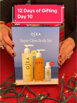 Day 10 of Glamour’s #12DaysOfGifting | Looking for a gift for mom? Let us introduce you to this Osea Super Glow Body set that features a luxury body wash, body oil and hyaluronic serum to level up her #SkincareRoutine ✨ #BeautyGifts #StockingStuffers #GiftsForHer #GiftsForMoms