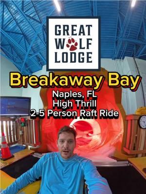 #hosted Breakaway Bay at Great Wolf Lodge in Naples, FL. Such an awesome family raft ride! #waterride #waterpark #greatwolflodge #greatwolflodgewaterpark #waterslides #walruscarp