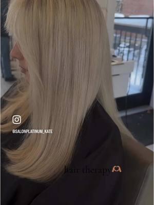 hair therapy🤍  #clevelandhairstylist #chagrinfalls #salonplatinum #oribeobsessed #hairextensions #foryoupage 