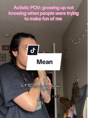 Even with the “obvious” stuff it would take me till later to be like oh…that was mean. And I still don’t know how to respond to this type of mean girl energy #autism #autistic #autistictok #autistiktok #autistiktok #latediagnosedautistic #actuallyautistic #actuallyautistictiktoks #actuallyautistictiktok #autismawareness #autismacceptance #autisticcreator #autisticadult #neurodivergent #neurodivergenttiktok #neurodiversity #neurodiverse #autismoftiktok #autisticpov 