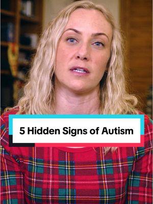 Do you have any of these? 5 hidden or overlooked signs of autism #autism #autismawareness #autismoftiktok 