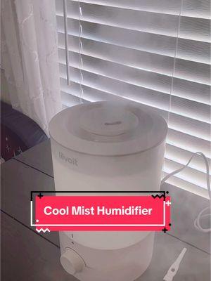 Levout Cool Mist Humidifier #coolmisthumidifier #humidifier #winter #dryair #bettersleep #coldandfluseason #TikTokShop #tiktokshopfinds #levoit @Levoit_official 