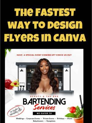 No more excuses now 😂 you should know how to design a flyer in under 20 minutes 🤭 #fyp #canvadiy #canvatutorial #fyp #foryou #canvadesign #canvatipsandtricks #canvatips 