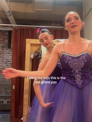 Tik tok wont let me post the full 3 min we did this unfortunately #nutcracker #grandpas #pasdedeux #sugarplumfairy 