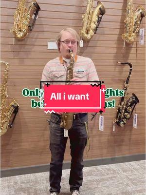 All we want for Christmas is for you to love playing your instrument  #fyu #fyp #schmittmusic #bandtok #bandtiktok #happyholidays 