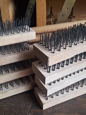 Blacksmith Brushes #blacksmith #forge #scale #brushitoff #blacksmithtools #gbbg #auctionfinds #meet #handles #repurpose #repurposed 