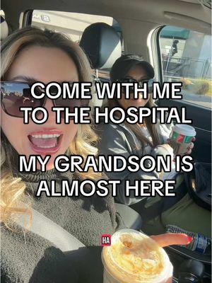 Come with me to the hospital! Im about to a a grandma aka GG! #growingfamily #newgrandma #gg #over40grandma #younggrandma #comewithme #newbaby #christmasbaby #fypツ 