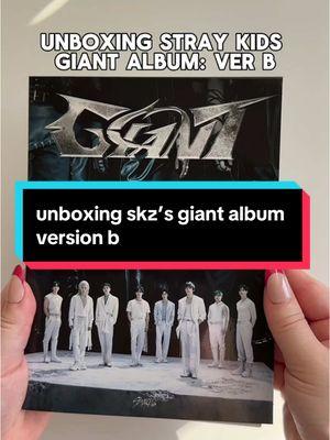 unboxing stray kids giant album, version b #creatorsearchinsights #kpopalbumunboxing #albumunboxing #kpopunboxing #kpopalbumunboxing #kpopphotocards #kpopcollection #kpopmerch #photocardcollection #skz #스트레이키즈 #skzstay #straykidsstay #straykidsworlddomination #youmakestraykidsstay #straykidseverywhereallaroundtheworld #skz4thgenleaders 