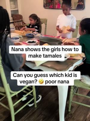 My poor mum got nervous 😬🤣 #oliveandmargot  #vegankids 