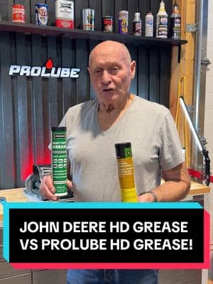 John Deere Heavy Duty grease VS Prolube Heavy Duty grease! The Overbased Calcium Sulfonate base makes Prolube HD Grease outperform at every level 🧪 🏁 Shop at PROLUBEOIL.COM #prolube #prolubeoil #prolubegrease #heavyduty #johndeere #greasetest 