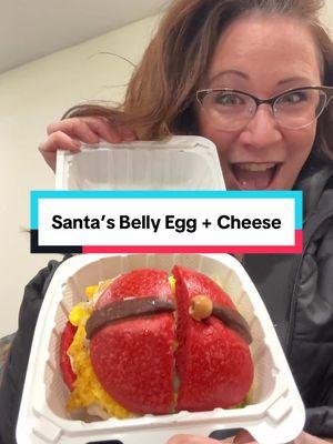 #ohheyyy trying the Santa’s Belly bagel with egg + cheese + spinach from Poppy Bagels & More in Galloway! 🙌🏻💃💯  @Poppy Bagels & More  https://youtube.com/shorts/cgUn-8kc9h4?si=FMEyLf9kynD6PfKy