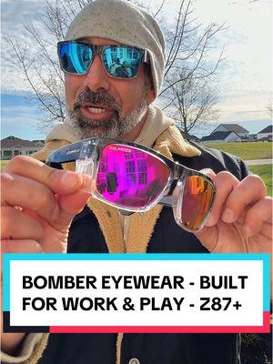 Bomber Eyewear is built for work and play. Ansi z87+ safety glasses with removable shields to have fun in the sun! . . #safetyglasses #bomber #safetyeyewear #sunglasses #bombereyewear #buzzbomb #ansiz87 #CapCut #treasurefinds #ad #falldealsforyou #ttslevelupy glasses #TikTokShopHolidayHaul #starcreatorcompetition #TikTokShopBlackFriday #giftguide #spotlightfinds #giftideasforhim #giftideasforher #TikTokShopCreatorPicks #TikTokShopCyberMonday #holidaygifts #holidaygiftideas #christmasgift #christmasgiftideas #CapCut 