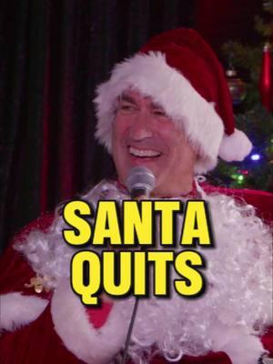 Santa’s BIG ANNOUNCEMENT🤣🎄#standupcomedy #santa #xmas #adamray #drphil #robriggle #comedy #funny #fyp #thecomedystore #snl #holidays #retirement @TheComedyStore 