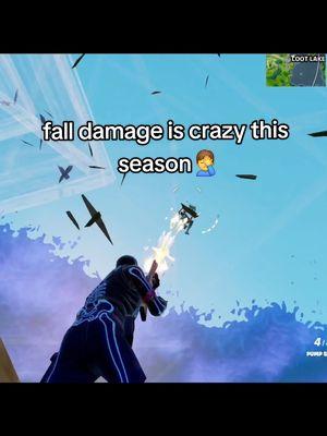 crazy? #falldamage #fortniteclips 