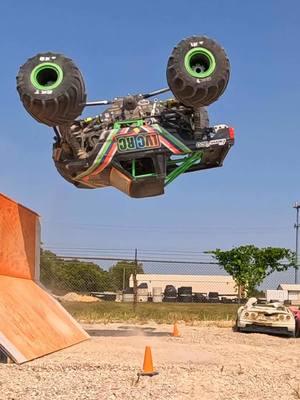 Flip after flip! 🔄 #LVCRC #Losi #HorizonHobby #GensAce #MonsterJam #monstertruck #4x4 #Jeep #Ford #GoPro #RC #RCcar #car #truck