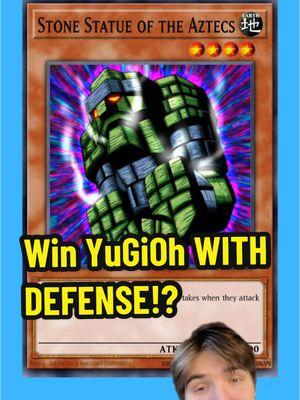 Win a Game of YuGiOh WITH DEFENSE!? #yugiohanime #yugiohmasterduel #yugiohduellinks #yugiohtcg 