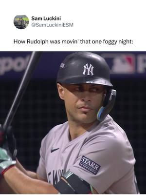 Rudolph was unbelievably clutch man #Yankees #firesideyankees #baseball #newyorkyankees #MLB #yankeesbaseball #repbx #rudolph #stanton #giancarlostanton 